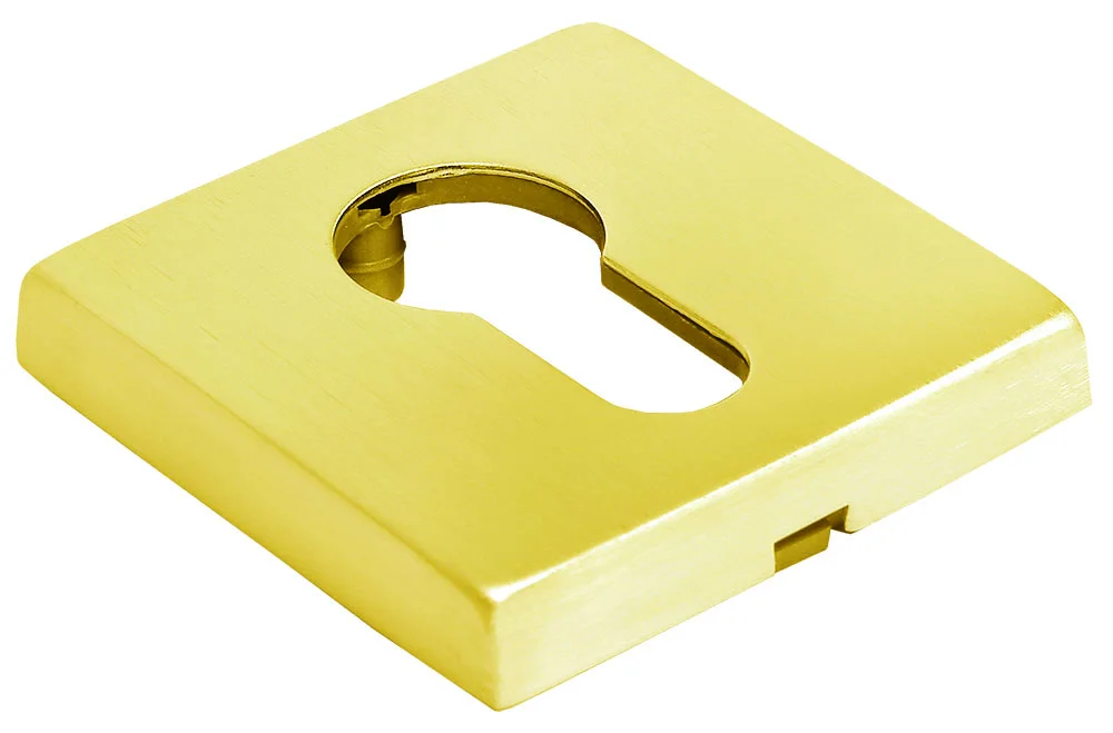 LUX-KH-S5 OSA, накладка на евроцилиндр, цвет - матовое золото фото купить Липецк