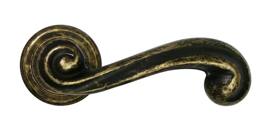 PLAZA, ручка дверная CC-1 OBA, цвет - античная бронза фото купить в Липецке