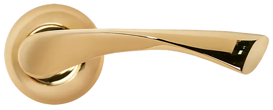 КАПЕЛЛА, ручка дверная MH-01 GP, цвет золото фото купить в Липецке
