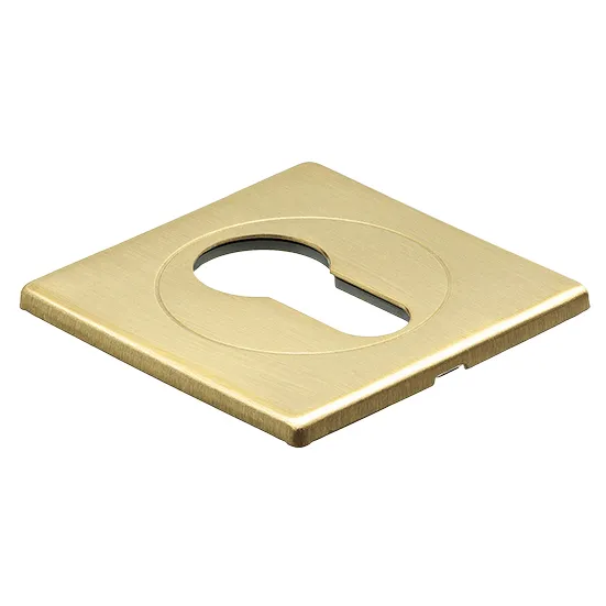 LUX-KH-S OSA, накладка на евроцилиндр, цвет - матовое золото фото купить Липецк