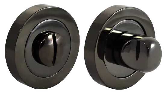 LUX-WC-R2 NIN, завертка сантехническая, цвет - черный никель фото купить Липецк
